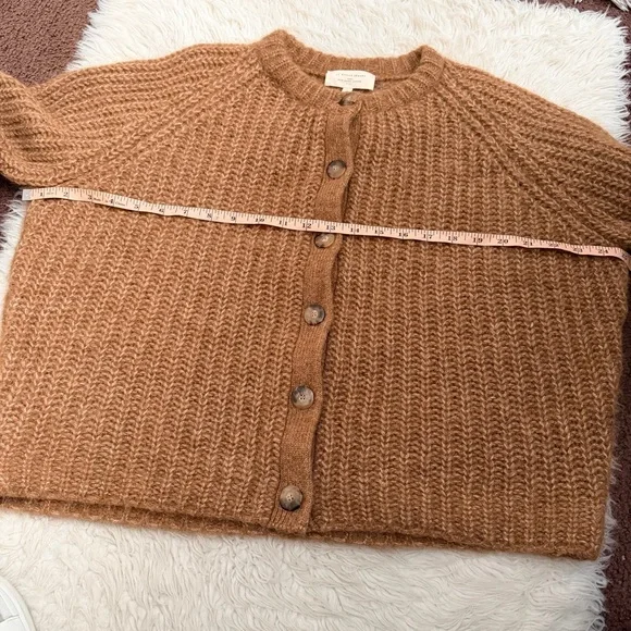 Sezane Emile Cardigan - Mottled Camel - Picture 6 of 6